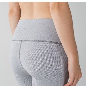 Lululemon heathered white high times pants